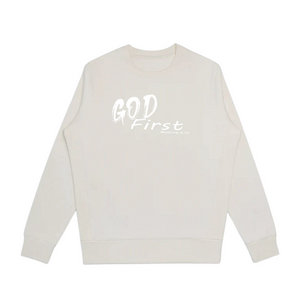 God First Matthew 6:33 Crewneck Sweater