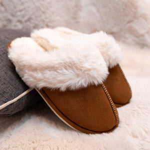 Slipper with Cross & Foam NonSlip Sole for Women. "Cross Slipper"