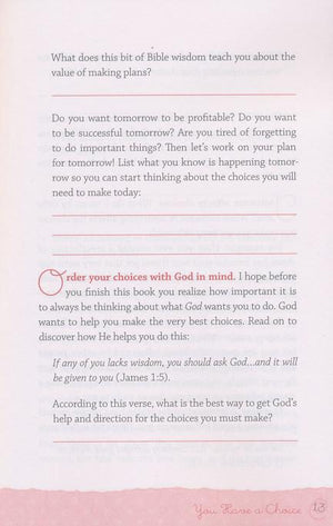 A Girl's Guide To Making Really Good Choices - Elizabeth George