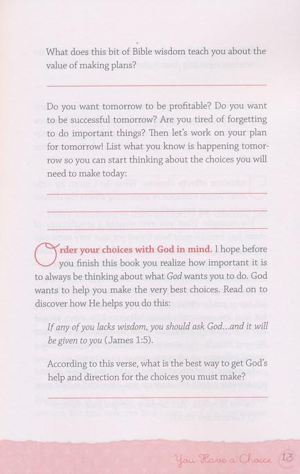 A Girl's Guide To Making Really Good Choices - Elizabeth George