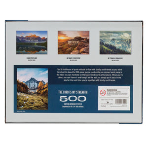 Strength & Defense Exodus 15:2 Mountain Top 500-piece Jigsaw Puzzle