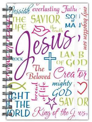 Names Of Jesus Spiral Bound Journal