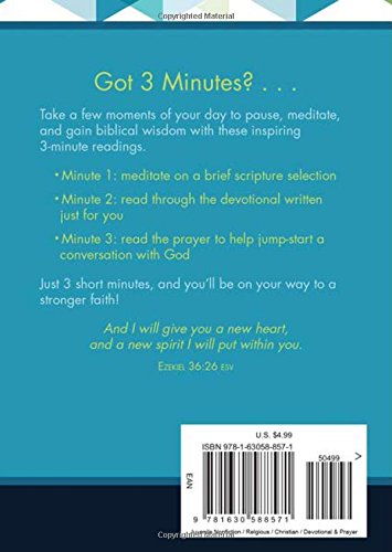 3-Minute Devotions for Guys: 180 Encouraging Readings for Teens - Glenn Hascall