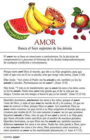 El Fruto del Espiritu Pamfleto (The Fruit of the Spirit, Pamphlet)