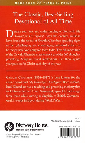 My Utmost For His Highest: Classic Edition - Oswald Chamber