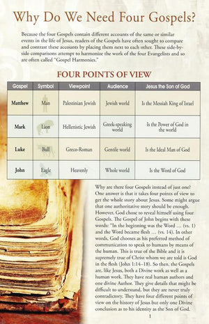 Gospels Side by Side Pamphlet