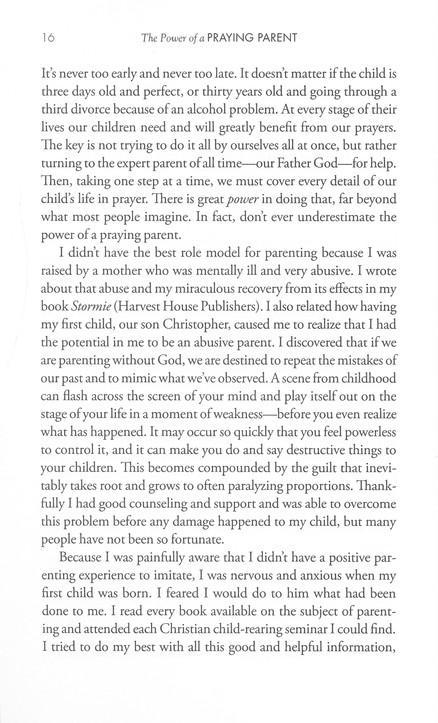 The Power of a Praying Parent - Stormie Omartian