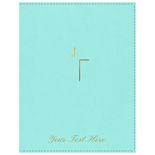 Personalized NIV The Jesus Bible Leathersoft Robin's Egg Blue