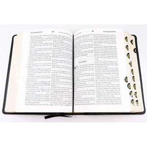 Personalized KJVer Sword Study Bible Large Print Personal Size Thumb Indexed