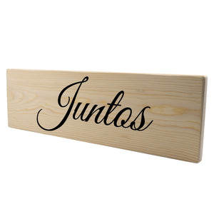 Juntos Spanish Wood Decor