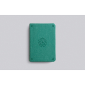 Personalized ESV Personal Reference Bible TruTone Turquoise Emblem Design