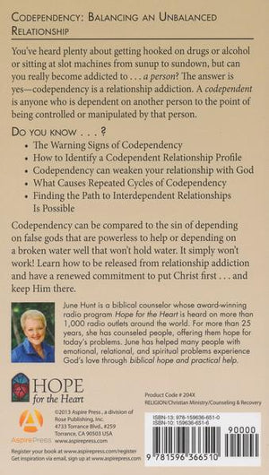 Codependency [Hope for the Heart Series] - June Hunt