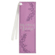 Load image into Gallery viewer, Be Still &amp; Know Psalm 46:10 Lilac Faux Leather Bookmark
