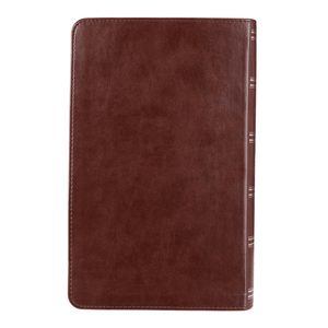 Personalized Custom Text Your Name KJV Giant Print Two-Tone Brown Bible King James Version