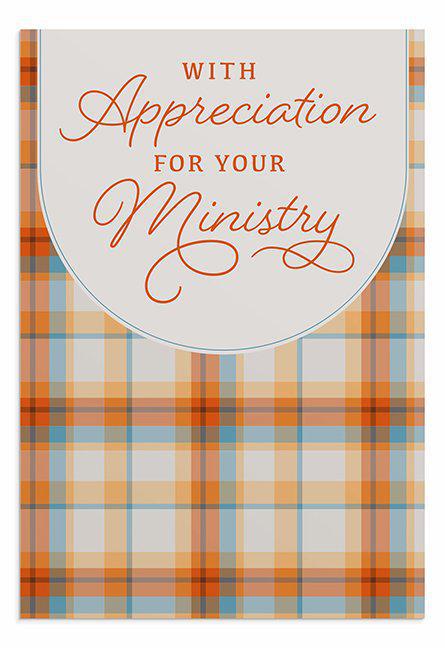 Thank You For Your Service Ministry Cards, Assorted Box of 12 Greeting Cards