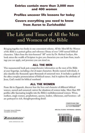 All The Men/Women Of The Bible (2 Volumes in 1) - Herbert Lockyer