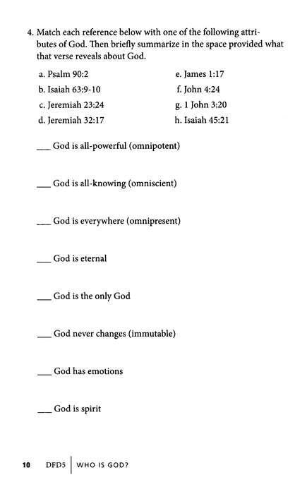 Design for Discipleship 5: Foundations for Faith
