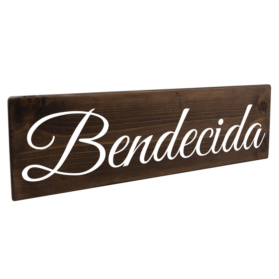 Bendecida Spanish Wood Decor