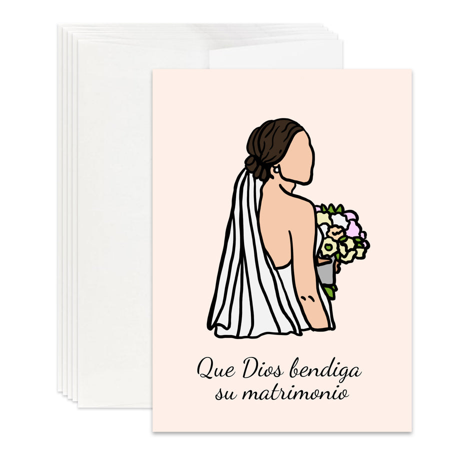 Tarjeta de Boda Cristiana ara Tarjeta de Boda Tarjeta de Matrimonio de Boda Cristiana, Regalo Cristiano para Bodas