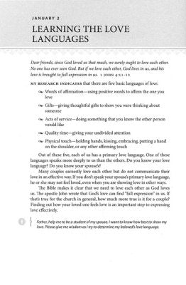 One Year Love Language Minute Devotional - Gary Chapman, Paperback