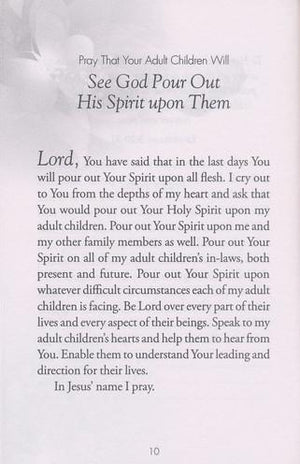 The Power Of Praying For Your Adult Children, Book of Prayers - Stormie Omartian