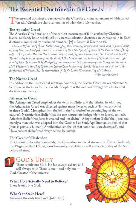 Essential Doctrine Made Easy Pamphlet