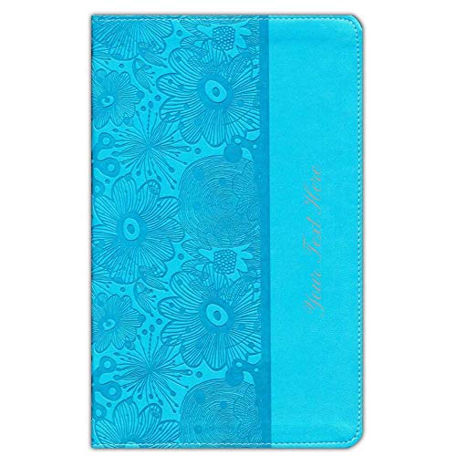 Personalized NKJV Teen Study Bible Leathersoft Blue