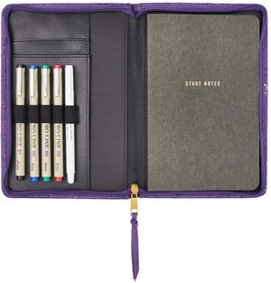 Amazing Grace Bible Study Kit Purple LuxLeather