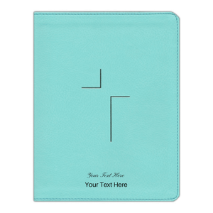 Personalized The Jesus Bible NIV Edition Leathersoft Blue