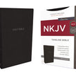 Load image into Gallery viewer, Personalized NKJV Thinline Holy Bible Comfort Leathersoft Black New King James Version
