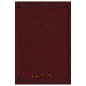 Personalized NKJV Study Bible Leathersoft Red