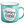 Load image into Gallery viewer, Taza turquesa estilo campamento Filipenses 4:4 (Spanish Philippians 4:4 Mug)
