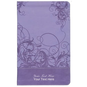 Personalized NIV Teen Study Bible Purple Leathersoft Comfort Print