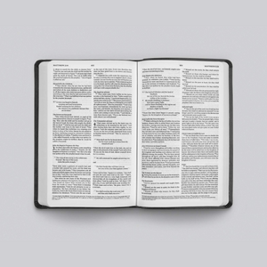 Personalized ESV Value Thinline Holy Bible TruTone Black Soft Leather Imitation