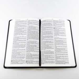 Personalized KJV Thinline Bible Comfort Print Black Leathersoft