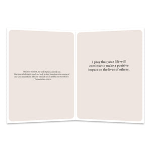 Christian Merry Christmas Thank You Poem Holiday Card for Christmas