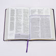 Load image into Gallery viewer, Personalized NKJV The Study Bible for Women LeatherTouch Plum &amp; Lilac
