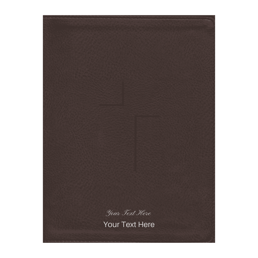 Personalized NIV The Jesus Bible Indexed Leathersoft Brown