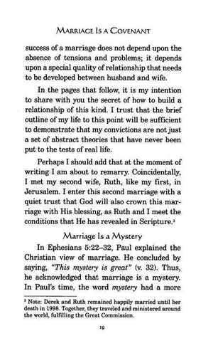 The Marriage Covenant - Derek Prince