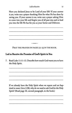 Lead Me, Holy Spirit Prayer & Study Guide - Stormie Omartian