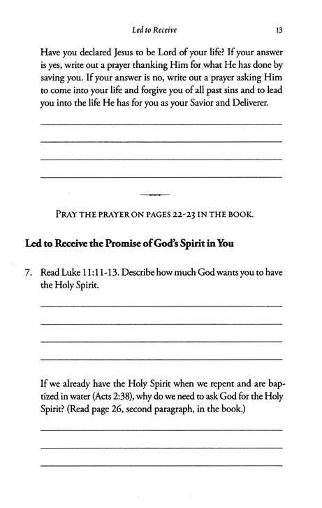 Lead Me, Holy Spirit Prayer & Study Guide - Stormie Omartian