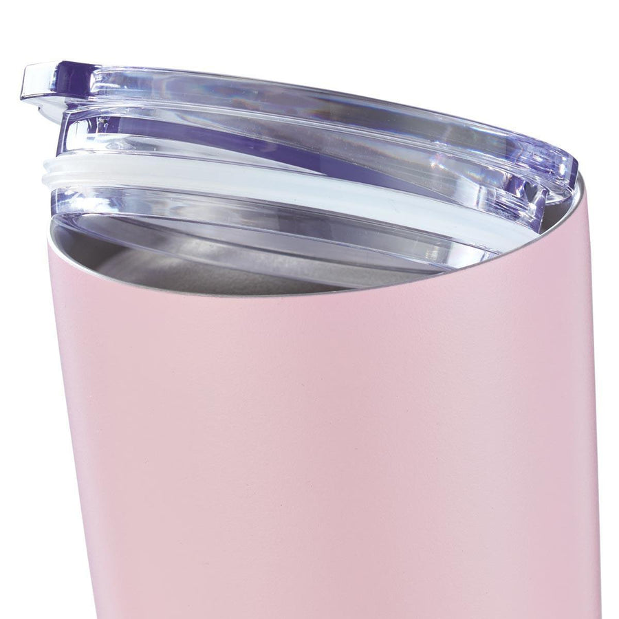 Trust in the Lord Proverbs 3:5 Pink Stainless Steel Travel Mug