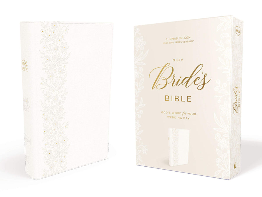 Personalized NKJV Bride's Bible Leathersoft COMPACT