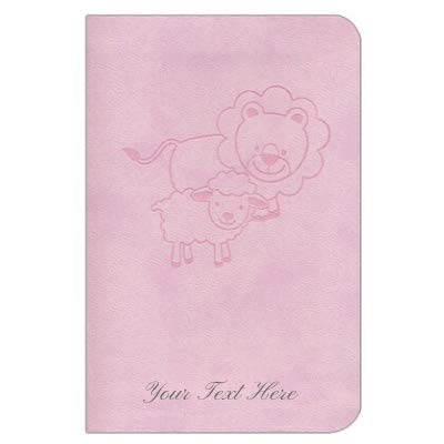 Personalized CSB Baby's New Testament with Psalms Pink LeatherTouch