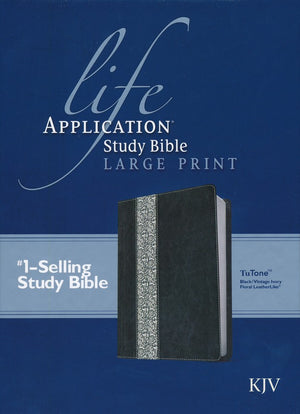 Personalized KJV Life Application Study Bible Lrg. Print Leather