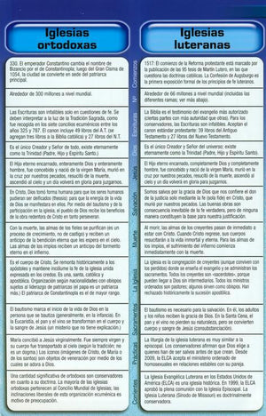 Comparación entre las Denominaciones Folleto (Denominations Comparison Pamphlet)