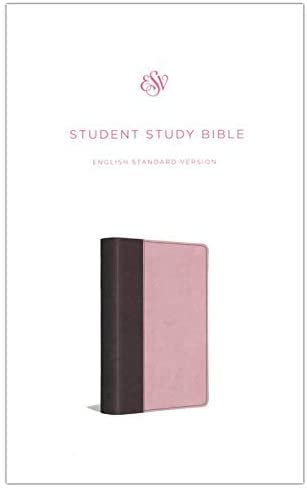 Personalized ESV Student Study Bible Pink/Chocolate TruTone