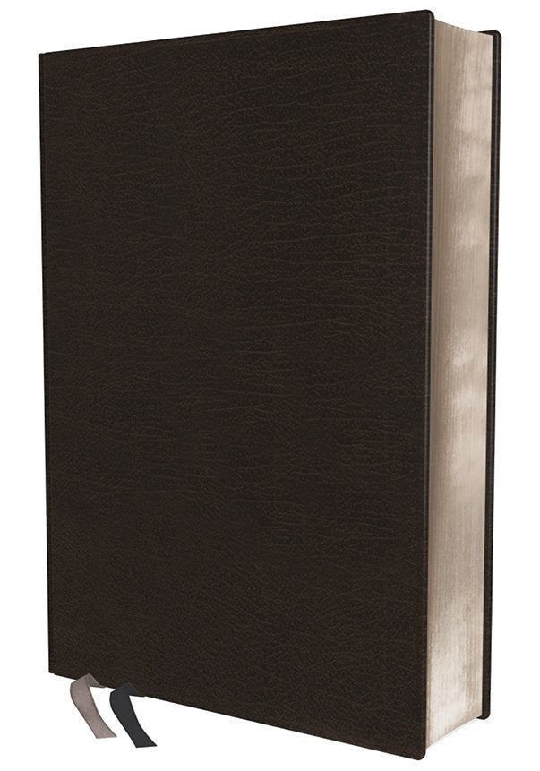 Personalized Custom Text NIV Life Application Study Bible Third Edition Bonded Leather Black