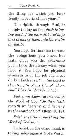 What Faith Is - Kenneth E. Hagin