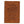 Load image into Gallery viewer, Be Strong Joshua 1:9 Toffee Brown Faux Leather Zippered Journal
